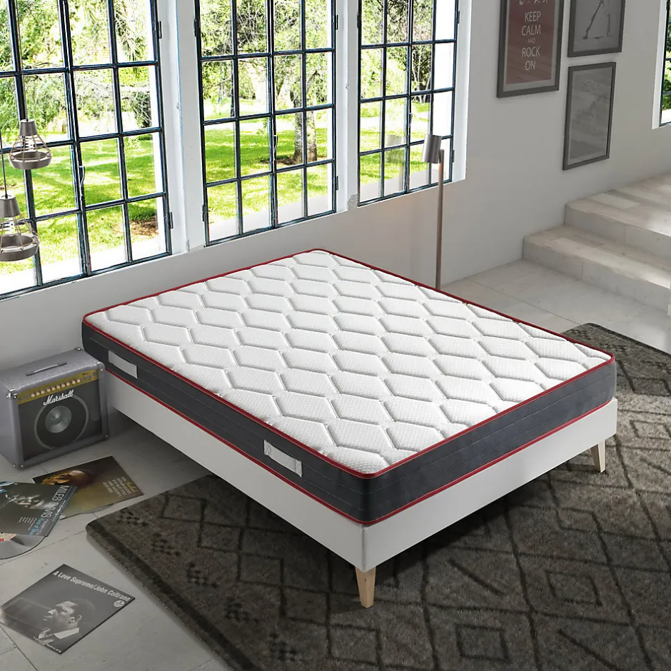 Vs Venta-Stock Matelas Ergo-Therapy 140x190 cm à mémoire de Forme, 18 cm Épaisseur New