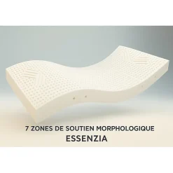 Essenzia Matelas MORPHOZONE 210 Relax 150x220 Latex New