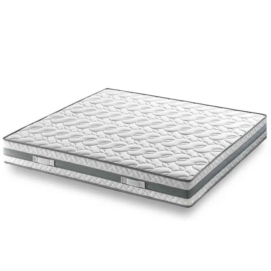 Provence Literie matelas face de contact Mémoire de Forme 62 Kg/m3 100x200 x 21 cm Très Ferme - 7 Zones de Confort - Noyau Aertech+ 35 Kg/m3 HR Hau