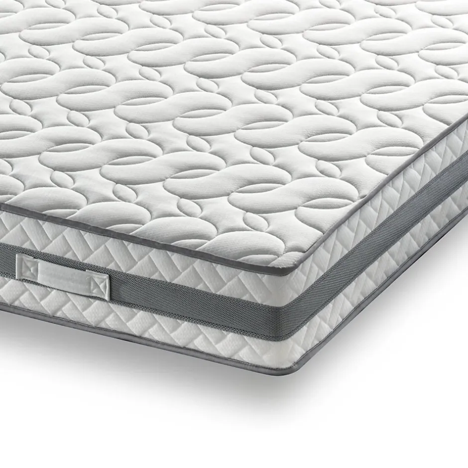 Provence Literie matelas face de contact Mémoire de Forme 62 Kg/m3 100x200 x 21 cm Très Ferme - 7 Zones de Confort - Noyau Aertech+ 35 Kg/m3 HR Hau