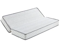 Provence Literie Matelas ferme clic clac 130x190 15 cm - dim assise 60 cm - 5 zones de confort - usage quotidien - confort optimal - facile entret