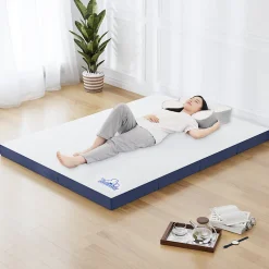 Rattantree Matelas futon pliable en mousse à mémoire de forme 60 x 190 x 10 CM