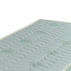 King Of Dreams Matelas Luxe 80x190 - Hauteur 18 cm - Ressorts Ensaches + 5 cm Memoire de Forme 60 Kg/m3 - Accueil Moelleux - Soutien Ferme - 5 Zo Outlet