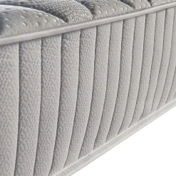 Literie Julien Matelas Marie a Ressorts Ensaches + 3,5 cm matelas face de contact latex en 70 Kg/m3-90x190 Hauteur +/- 25,5 cm - Accueil Moelleux Discount
