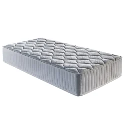 Literie Julien Matelas Marie a Ressorts Ensaches + 3,5 cm matelas face de contact latex en 70 Kg/m3-90x190 Hauteur +/- 25,5 cm - Accueil Moelleux Discount