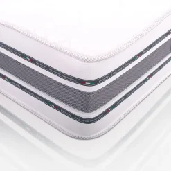Miasuite Matelas Memory Foam 90x190, Hauteur 30 cm - Déhoussable, Revêtement Bayscent, Respirant. Cabrio