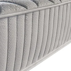 Provence Literie Matelas memoryplus a Ressorts Ensaches + 4 cm Memoire de Forme 80 Kg/m3 - 80x190 Hauteur +/- 23 cm - Accueil Moelleux - Soutien E
