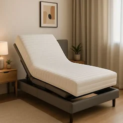 Literie Julien Matelas Mémoire de Forme 60 Kg/m3 80x200 x 21 cm Trés Ferme - 5 Zones de Confort - Noyau Aertech+ 35 Kg/m3 HR Derniére Génération Online