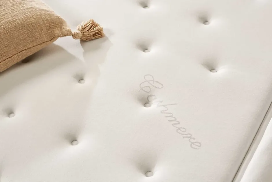 Moonia Matelas Mousse à memoire de forme Premium Cashmere 27cm, 90x190cm - Hot