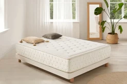 Moonia Matelas Mousse à memoire de forme Premium Cashmere 27cm, 90x200cm -