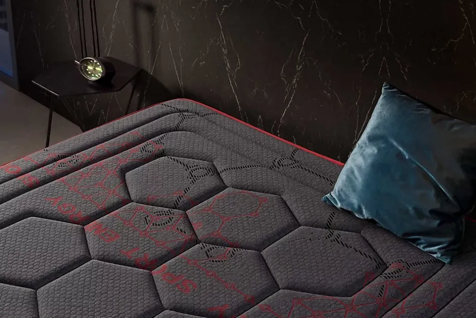 Moonia Matelas Mousse à memoire de forme Hexaflex Moon 27cm, 160x200cm -