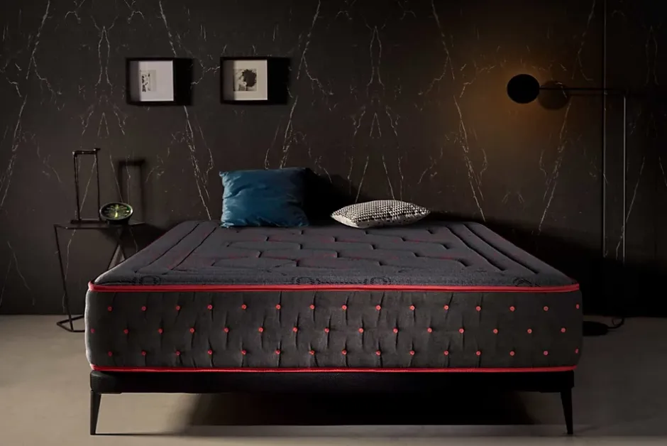 Moonia Matelas Mousse à memoire de forme Hexaflex Moon 27cm, 160x200cm -