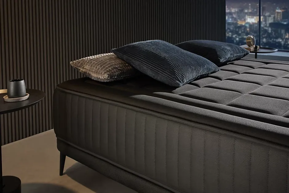 Moonia Matelas Mousse à memoire de forme Magnum Black - 180X200 cm - Outlet