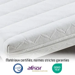 Olympe Literie Matelas Mousse Egio 140x200 cm Accueil Latex Like New