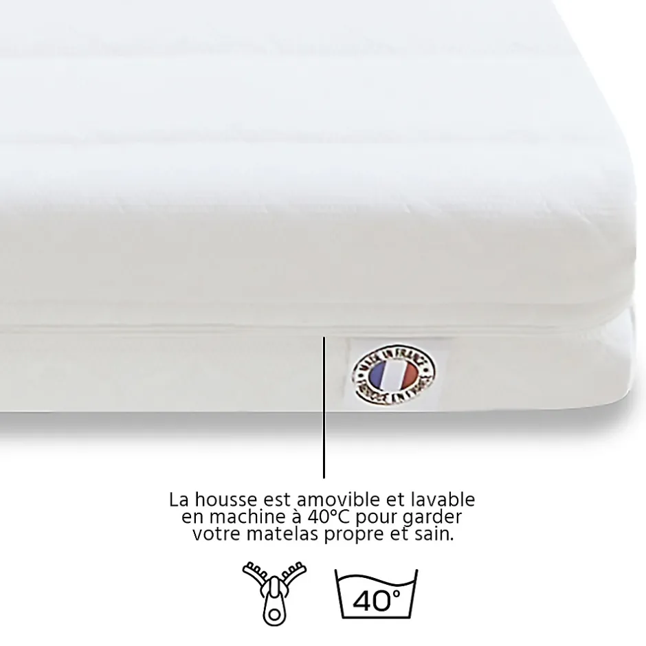 Olympe Literie Matelas Mousse Egio 140x200 cm Accueil Latex Like New