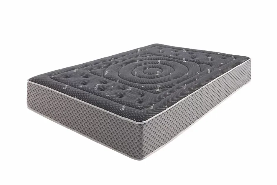 Moonia Matelas Mousse Premium Black Multizone, 27cm, 160x200cm - Hot