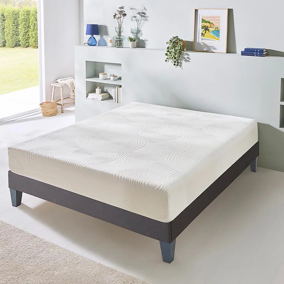 Bellecour Matelas Mousse Vosges 160x200 cm Accueil Mousse Haute Densité