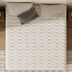 Teeno Matelas mousse 140x200, 28 cm Matelas en mousse, Advanced Sleep Care, Respirant, Zone 7, réversible des deux côtés