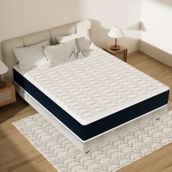 Teeno Matelas mousse 160x200, 32 cm Matelas en mousse, Advanced Sleep Care, Respirant, Zone 7, réversible des deux côtés New