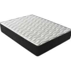 Dagostino Home Matelas Mousse 135x190 Cesar, Ferme, Réversible, Côté Été/hiver, H30 Cm
