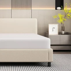 Okwish Matelas mousse 90x200 cm - Matelas H3, respirant et antidérapant - Mousse - Sans matelas - Blanc Best