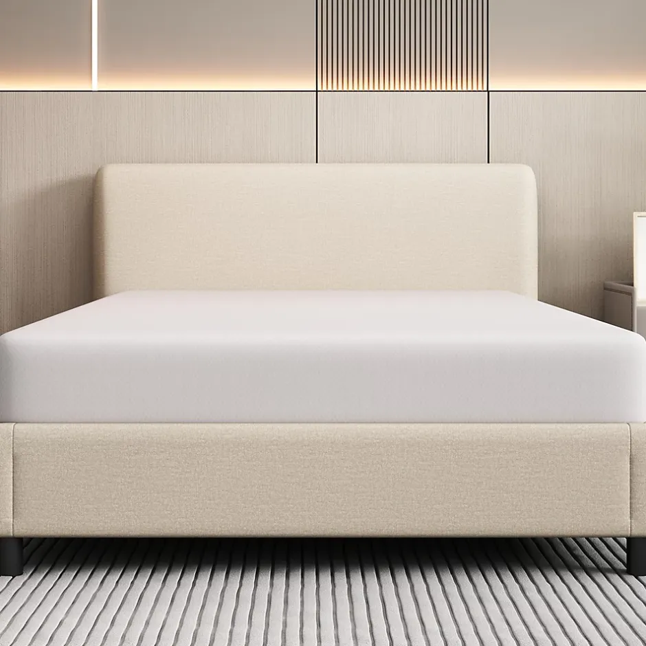 Okwish Matelas mousse 90x200 cm - Matelas H3, respirant et antidérapant - Mousse - Sans matelas - Blanc Best