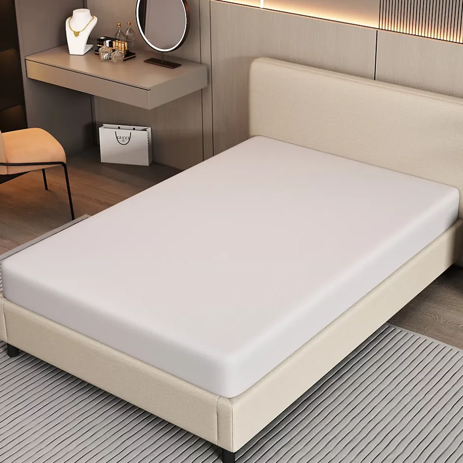 Okwish Matelas mousse 90x200 cm - Matelas H3, respirant et antidérapant - Mousse - Sans matelas - Blanc Best