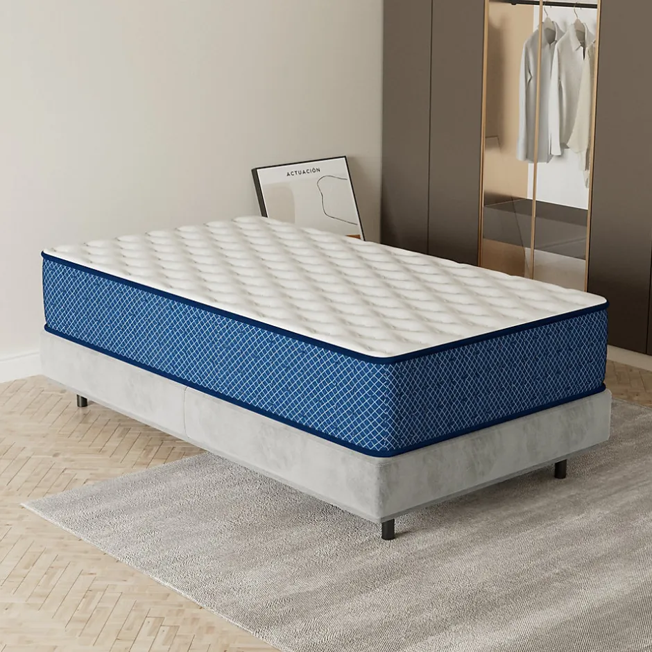 Teeno Matelas mousse 140x200 cm, epaisseur 30 cm Ferme 7 zones de confort en mousse, Réversible Soutien Parfait