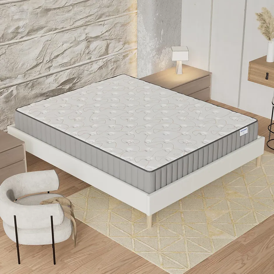 November Matelas Mousse 140x190 cm ORIONIS Accueil Mémoire de forme épaisseur 22 cm Hot