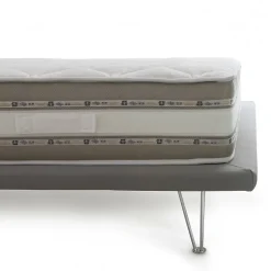 Talamo Italia Matelas mousse 160x190 cm accueil dynamique soutien medium epaisseur 27 cm Non specifie zones housse de matelas New