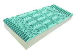 Talamo Italia Matelas mousse 160x190 cm accueil dynamique soutien medium epaisseur 27 cm Non specifie zones housse de matelas New