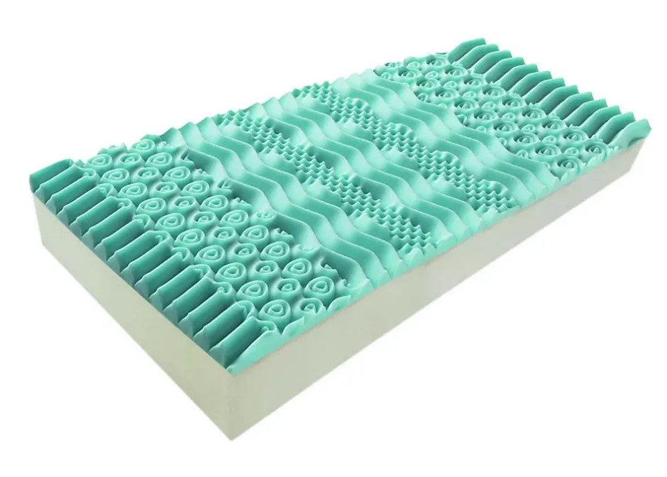 Talamo Italia Matelas mousse 160x190 cm accueil dynamique soutien medium epaisseur 27 cm Non specifie zones housse de matelas New