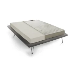 Talamo Italia Matelas mousse 120x190 cm soutien moelleux epaisseur 14 cm 7 zones