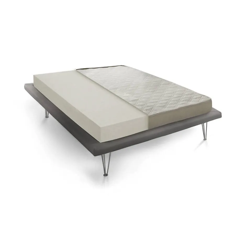 Talamo Italia Matelas mousse 120x190 cm soutien moelleux epaisseur 14 cm 7 zones