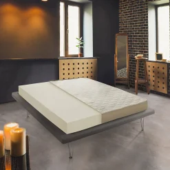 Talamo Italia Matelas mousse 120x190 cm soutien moelleux epaisseur 14 cm 7 zones