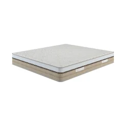 Talamo Italia Matelas mousse 80x200 cm accueil dynamique soutien moelleux epaisseur 25 cm housse de matelas