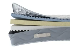 Talamo Italia Matelas mousse 180x200 cm accueil dynamique soutien moelleux epaisseur 25 cm oreiller(s) Best