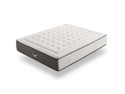 Simpur Low Cost Matelas mousse 120x190 therapy carbone anti stress mousse h.r. épaisseur 19 cm tissu 3d système airfresh New