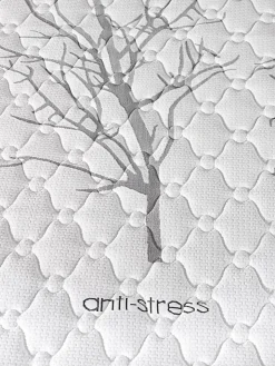Simpur Low Cost Matelas mousse 120x190 therapy carbone anti stress mousse h.r. épaisseur 19 cm tissu 3d système airfresh New