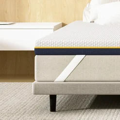 Teeno Matelas, épaisseur 180 x 200 x 7,5 cm, mousse à mémoire de forme, ergonomique, lavable, antiallergique