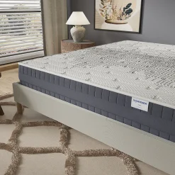 November Matelas Polaris - Mousse Graphène à Mémoire de Forme- Fraîcheur -Régulation Thermique - (140 x 190 cm) -Épaisseur 22cm