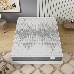 November Matelas Polaris - Mousse Graphène à Mémoire de Forme- Fraîcheur -Régulation Thermique - (140 x 190 cm) -Épaisseur 22cm