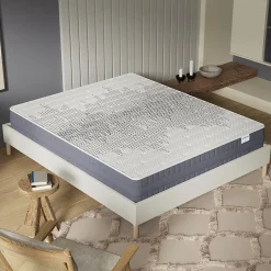 November Matelas Polaris - Mousse Graphène à Mémoire de Forme- Fraîcheur -Régulation Thermique - (140 x 190 cm) -Épaisseur 22cm