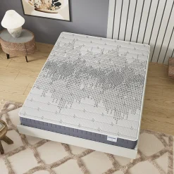 November Matelas Polaris - Mousse Graphène à Mémoire de Forme- Fraîcheur -Régulation Thermique - (140 x 190 cm) -Épaisseur 22cm