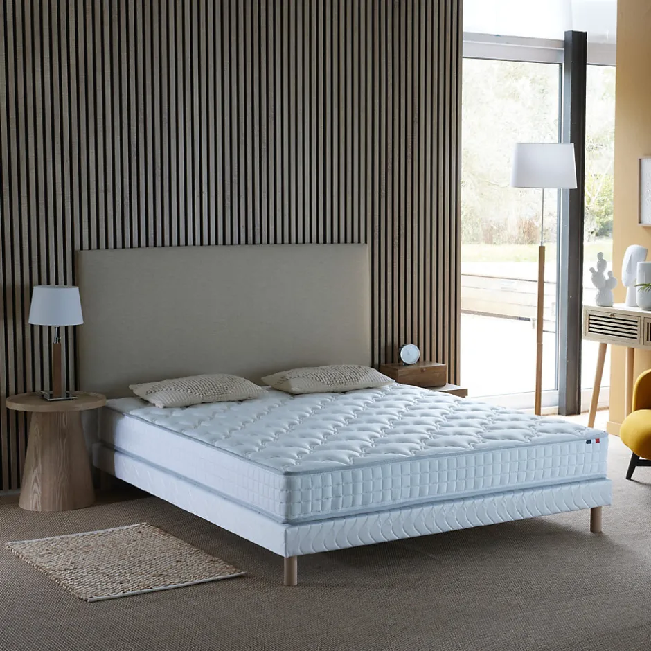 Idliterie Matelas ressorts 5 zones réversible ETOILE - confort Made in France 140x190