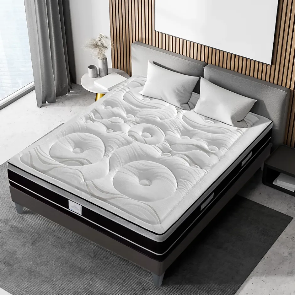 Hypsom Matelas Ressorts Divin 90x190 cm Accueil Mémoire de forme Outlet