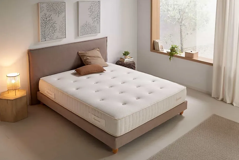 Moonia Matelas Ressorts Ensachés Supreme Ressorts Ensachés, 135x190cm - Clearance