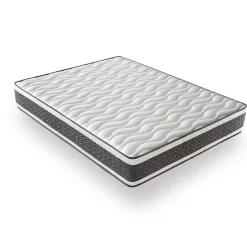 Dagostino Home Matelas Ressorts Ensachés 140x200 Montecarlo, Ferme, Réversible, Côté Été/hiver, H25 Cm