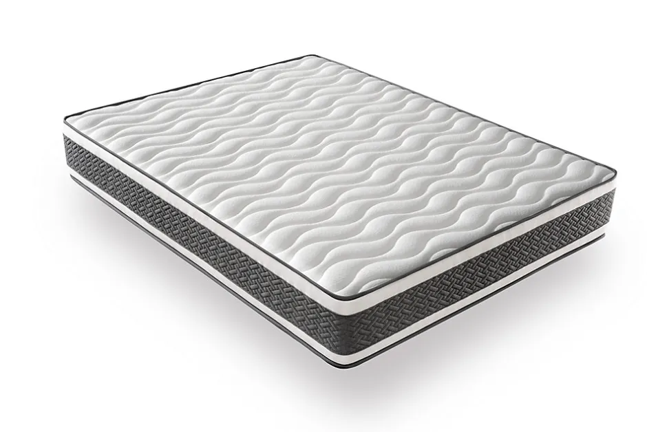 Dagostino Home Matelas Ressorts Ensachés 140x200 Montecarlo, Ferme, Réversible, Côté Été/hiver, H25 Cm