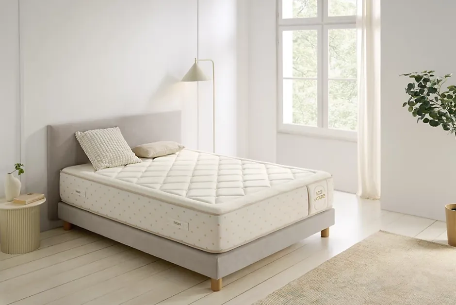 Moonia Matelas Ressorts Ensachés Eco Nature Spring, 30cm, 160x200cm - Hot